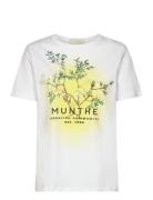 Omeo Tops T-shirts & Tops Short-sleeved White Munthe