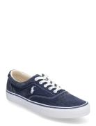 Keaton Washed Canvas Sneaker Low-top Sneakers Blue Polo Ralph Lauren