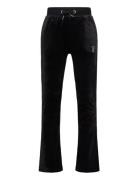 Diamante Bootcut Jogger Bottoms Sweatpants Black Juicy Couture