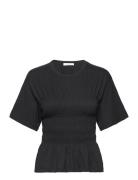 Tee Shirt May Jersey Tops T-shirts & Tops Short-sleeved Black ROSEANNA