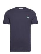 Piece T-Shirt Tops T-Kortærmet Skjorte Navy Les Deux