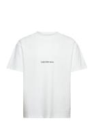 Institutional Modern Ottoman Tee Tops T-Kortærmet Skjorte White Calvin...