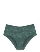 Amourette Charm T Maxi02 Lingerie Panties High Waisted Panties Green T...