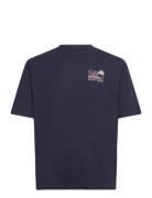Hco. Guys Graphics Tops T-Kortærmet Skjorte Navy Hollister