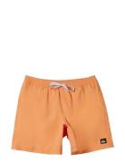 Everyday Solid Volley Boy 12 Badeshorts Orange Quiksilver