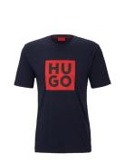Daltor Designers T-Kortærmet Skjorte Navy HUGO