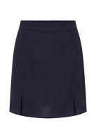 Onlnova Life Lux Taylor Slit Skirt Solid Kort Nederdel Blue ONLY