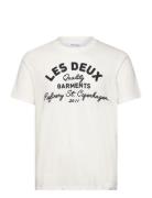 Barry T-Shirt Tops T-Kortærmet Skjorte White Les Deux
