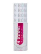Revolution Ph Bomb Lip & Cheek Oil Universal Læbefiller Nude Makeup Re...