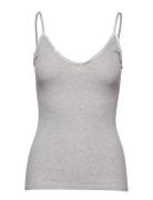 Solid Taylor Top Tops T-shirts & Tops Sleeveless Grey Becksöndergaard