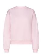 Basic Sweater Tops Sweatshirts & Hoodies Sweatshirts Pink Gina Tricot