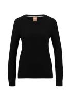 Feganasi Tops Knitwear Jumpers Black BOSS