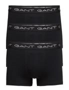 3-Pack Trunk Boxershorts Black GANT