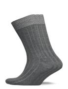 Slhpete 3-Pack Cotton Rib Sock Noos Underwear Socks Regular Socks Grey...