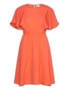 Drunasz Dress Knælang Kjole Orange Saint Tropez