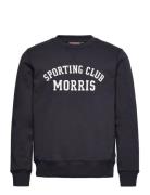 Welton Sweatshirt Tops Sweatshirts & Hoodies Sweatshirts Navy Morris