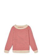 Favo Pullover Tops Knitwear Pullovers Red Fliink