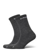 Sn All Day Socks 2-Pack Sport Socks Regular Socks Grey Super.natural