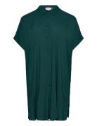 Wa-Sia Tops Shirts Short-sleeved Green Wasabiconcept