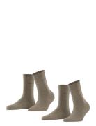 Basic Easy 2-Pack Sustainable Uni Coloured Lingerie Socks Regular Sock...