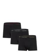 3P Low Rise Trunk Boxershorts Black Calvin Klein