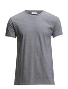 Kronos O-N Stripe 273 Designers T-Kortærmet Skjorte Grey Samsøe Samsøe