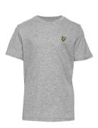 Classic T-Shirt Tops T-Kortærmet Skjorte Grey Lyle & Scott Junior