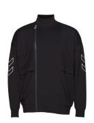 Hmlconrad Zip Jacket Tops Sweatshirts & Hoodies Sweatshirts Black Humm...