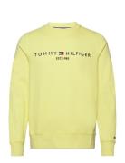 Tommy Logo Sweatshirt Tops Sweatshirts & Hoodies Sweatshirts Yellow To...
