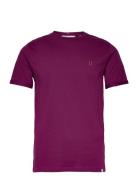 Nørregaard T-Shirt Tops T-Kortærmet Skjorte Purple Les Deux