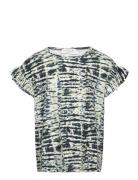 T-Shirt Ss Tops T-Kortærmet Skjorte Multi/patterned Rosemunde Kids