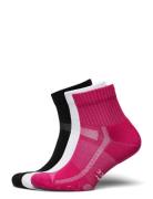 Long Distance Running Socks 3-Pack Sport Socks Footies-ankle Socks Mul...