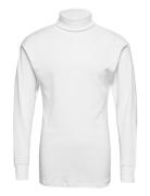 Jbs Roll Neck Shirt Tops T-Langærmet Skjorte White JBS