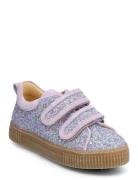 Shoes - Flat - With Velcro Low-top Sneakers Purple ANGULUS