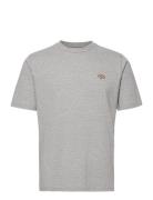 Ss Mapleton Tee Designers T-Kortærmet Skjorte Grey Dickies