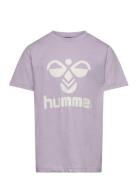 Hmltres T-Shirt S/S Sport T-Kortærmet Skjorte Purple Hummel