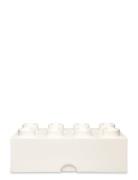 Lego Storage Brick 8 Home Kids Decor Storage Storage Boxes White LEGO ...