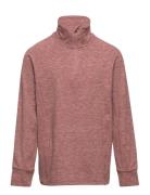 Lopez Melange Midlayer Sport Sweatshirts & Hoodies Sweatshirts Pink Zi...