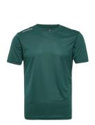 Men Core Functional T-Shirt S/S Sport T-Kortærmet Skjorte Green Newlin...