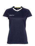 Progress 2.0 Solid Jersey W Sport T-shirts & Tops Short-sleeved Navy C...