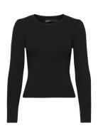 Onlsally L/S Puff Pullover Knt Noos Tops Knitwear Jumpers Black ONLY