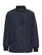 D2. Quilted Coach Jacket Quiltet Jakke Blue GANT