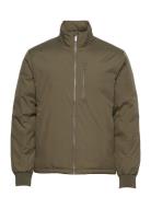 Recycled: Jacket With Down Filling Foret Jakke Green Esprit Collection