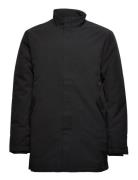 Slhpeel Coat B Noos Tynd Frakke Black Selected Homme