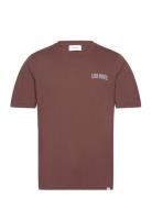Blake T-Shirt Tops T-Kortærmet Skjorte Brown Les Deux