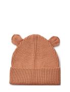 Gina Beanie Hat Accessories Headwear Hats Beanie Beige Liewood