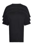 3 Pack Box Tee Tops T-Kortærmet Skjorte Black Denim Project