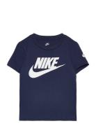 Nkb Futura Evergreen Sport T-Kortærmet Skjorte Navy Nike