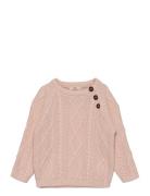 Knitted Jumper Tops Knitwear Pullovers Pink Copenhagen Colors