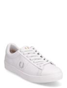 Spencer Leather Low-top Sneakers White Fred Perry